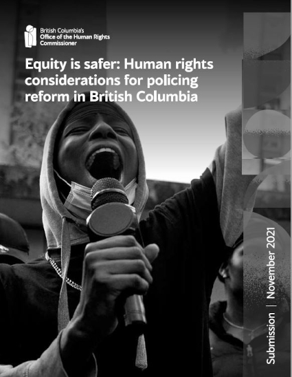 BC Human Rights Commission report to legislative committee